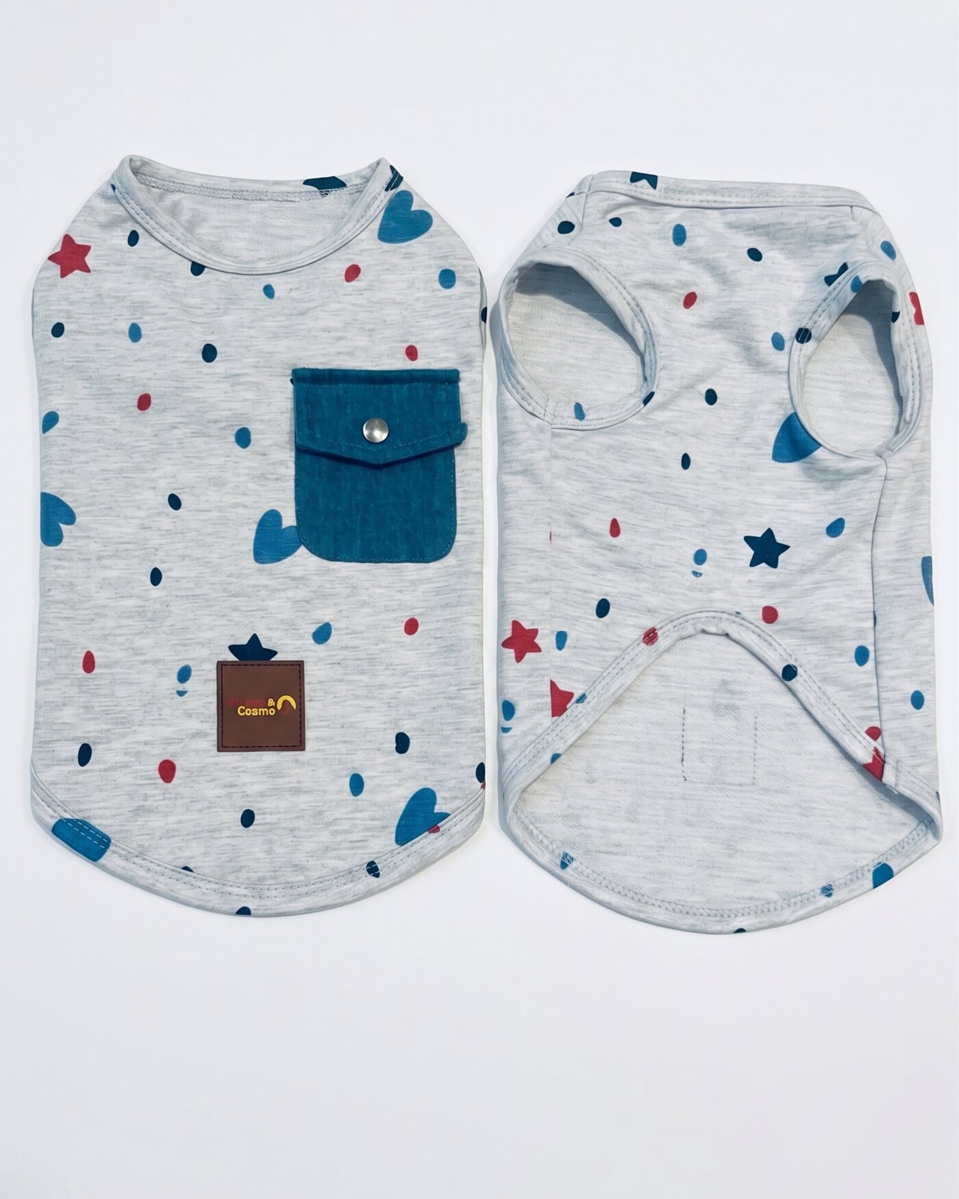 Grey Starlight Print T-shirt