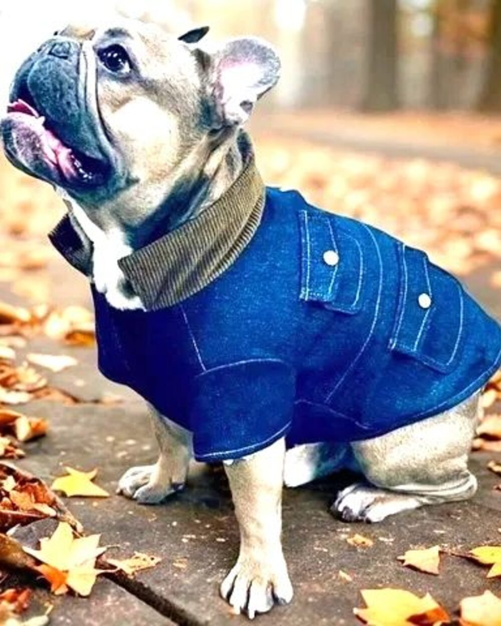 Cooper&Cosmo Blue Denim Jacket — Medium